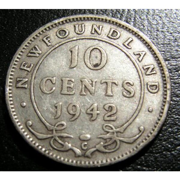 Newfoundland silver coins