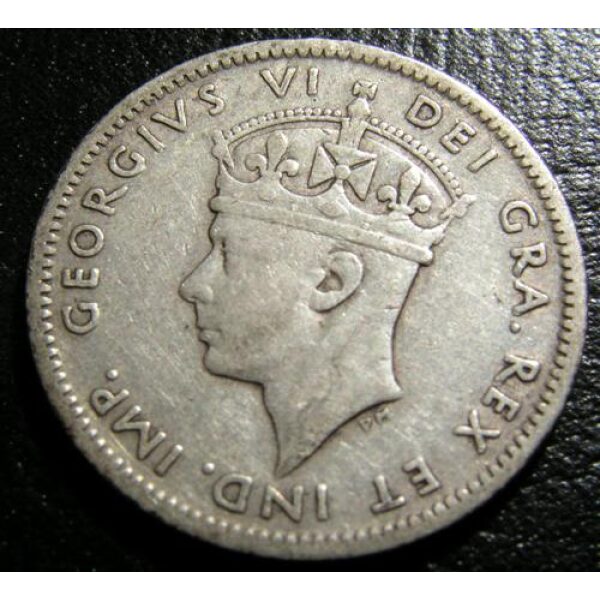George VI - 10c 1942c. VF-30+. Newfoundland Coins