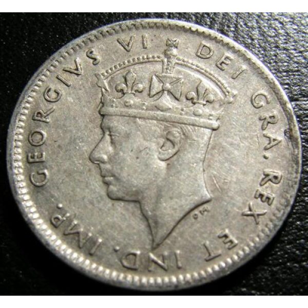 George VI - 10c 1945C. XF-45+. Newfoundland Coins